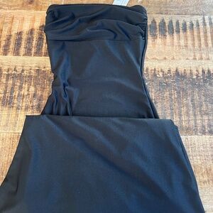 Long Midi Windsor Dress - Black, XS - NWT